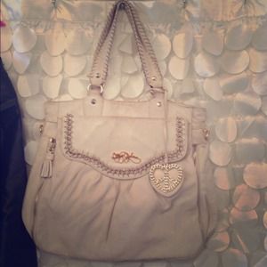 🎉Sold in bundle🎉Betsey Johnson white bag