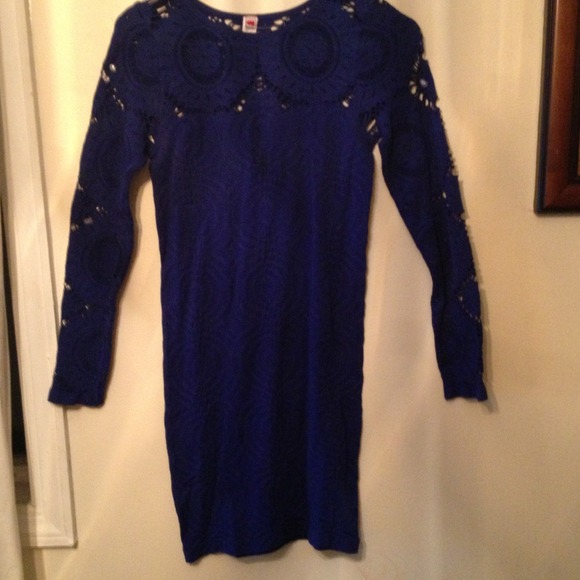 Blue spandex dress I wore once for my bday