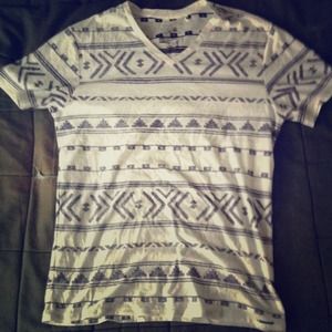 Hip Aztec purple design shirt