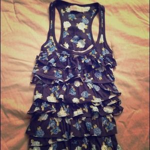 Abercrombie Ruffle Shirt