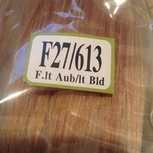 2 tone blonde extensions