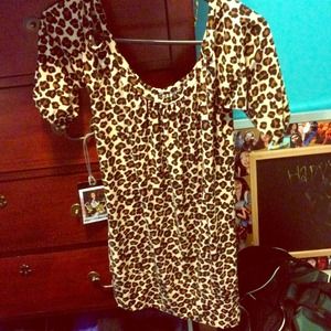 BRAND NEW Leopard print top