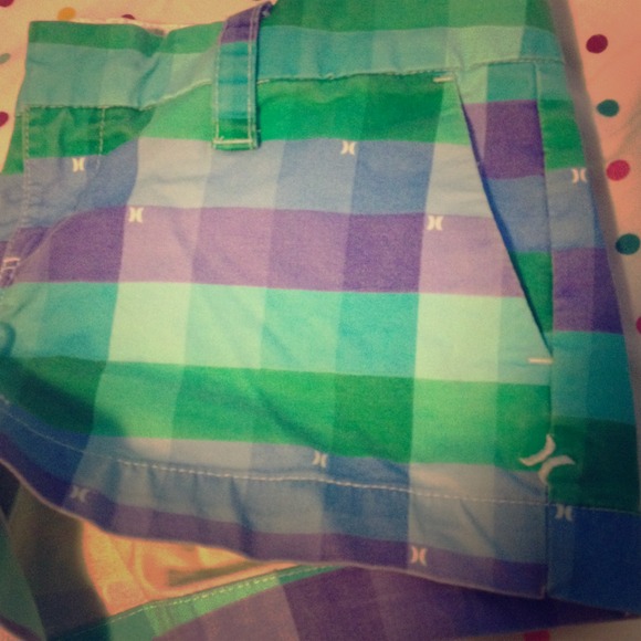 Hurley multi-colored shorts