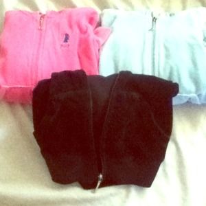 🔴SOLD🔴 Lot of Juicy Toddler Velour Sweaters