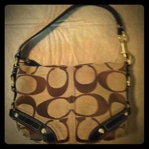 Small authentic coach purse