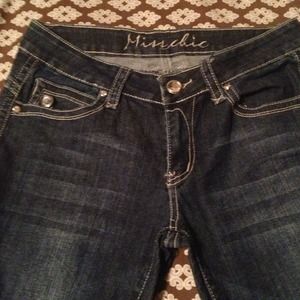 Miss Chic Dark Wash Jeans