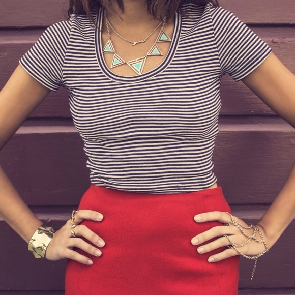 Gold crisscross chain slave bracelet - Picture 4 of 4