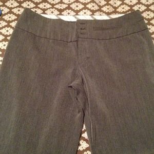 Gray dress pants