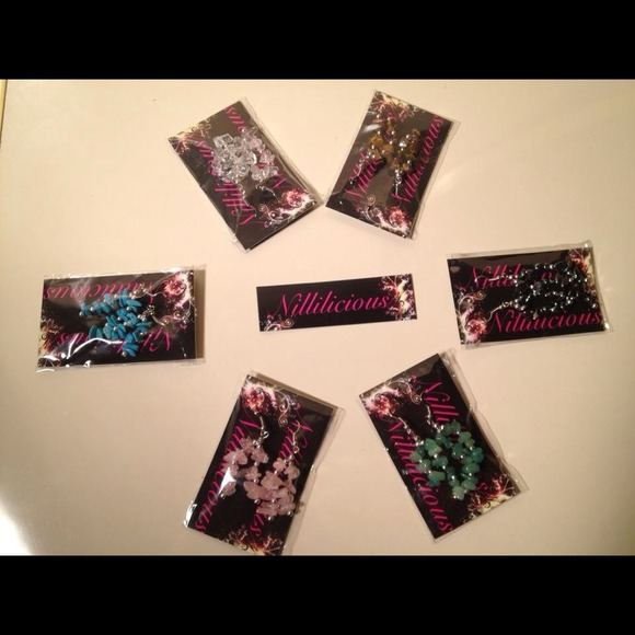 Posh Pebble 6 Pair Earring Bundle only $15.00 - Picture 1 of 3