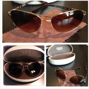 💰REDUCED💰 Authentic Coach Aviator Sunglasses