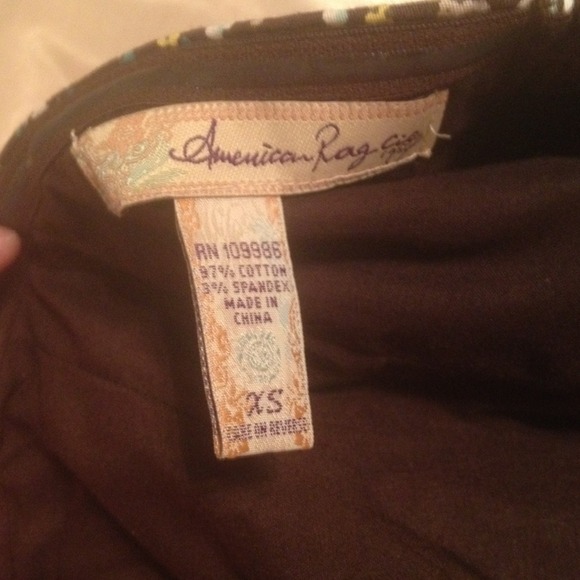 ❌SOLD IN BUNDLE❌ American Rag Floral Tube Top - Picture 4 of 4