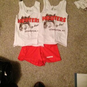 Authentic Hooters Uniform