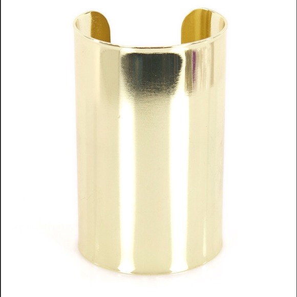 Large gold cuff - Picture 2 of 4