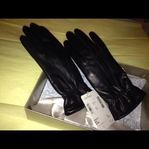 Genuine Black Leather gloves