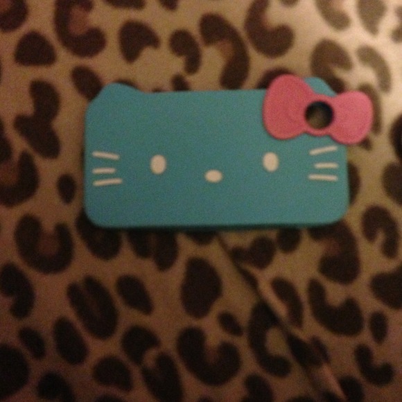 Blue hello kitty iPhone 4 4s - Picture 1 of 1