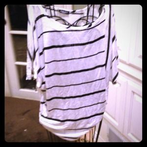 Flowy striped top