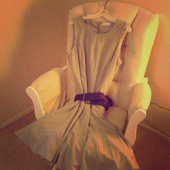 Calvin Klein Grey Dress