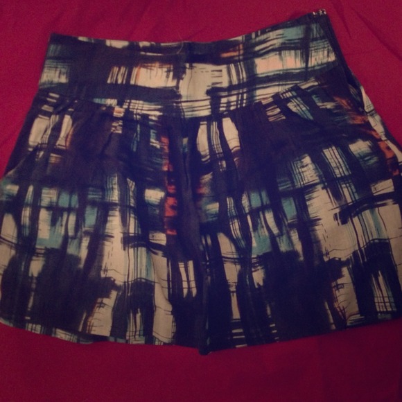 Charlotte Russe Brushstroke Skirt