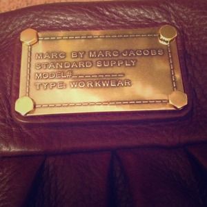Maroon Marc by Marc Jacobs hobo