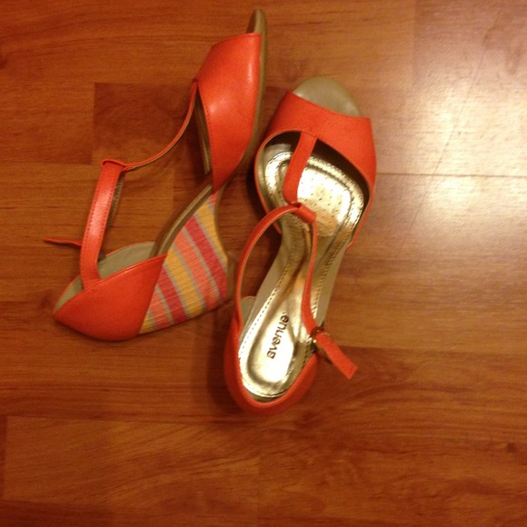 Ready for summer beautiful bright shoes