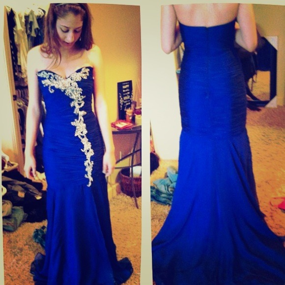 Royal Blue Prom Dress