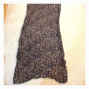 Zara leopard print scarf