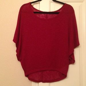 Red blouse