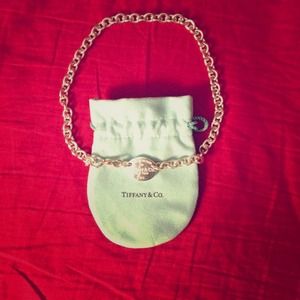 Authentic Tiffany Tag Necklace