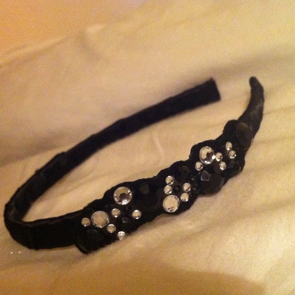 Reserved Headband with silver rhinestones