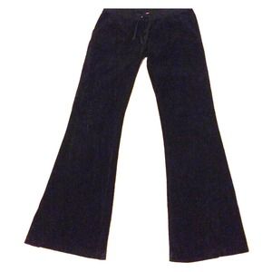 Reserved!!!Juicy couture velour black pants