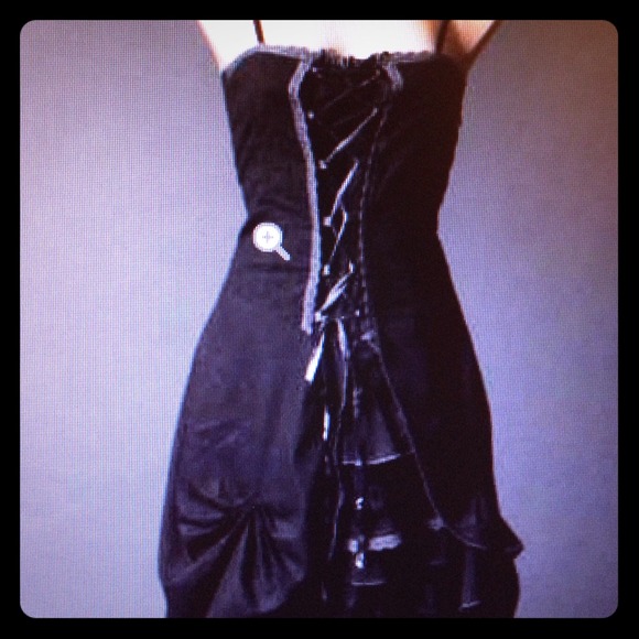 Goth Inspired Corset Dress