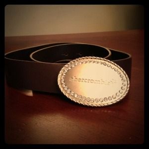 Western belt with rhinestones by Abercrombie.