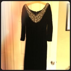 Vintage Lillie Rubin beaded dress