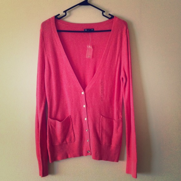 GAP Tops - Pink Cardigan