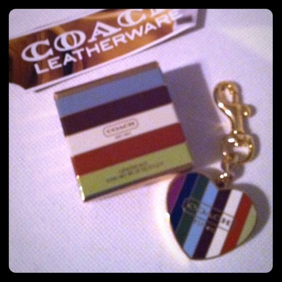 Coach lip gloss keyfob