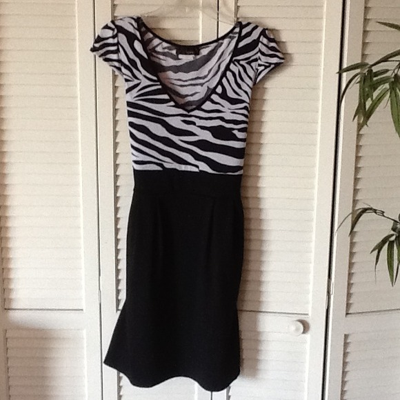 Hyponik Dresses & Skirts - Reserved. Zebra print dress
