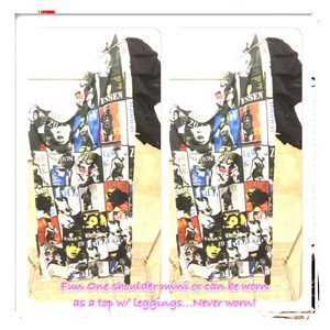 Cute one shouldered mini or top!