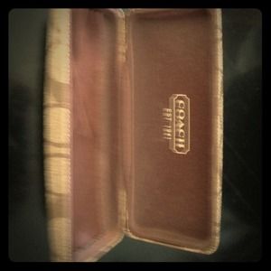 Coach glasses case!
