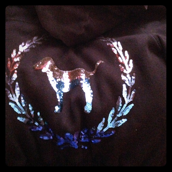 Victoria Secret black and sequin jacket!