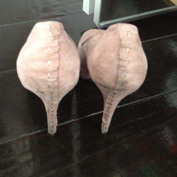 Steve Madden Nude suede pumps - Picture 3 of 4