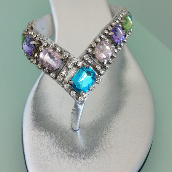 Bakers Sandals worn once indoor Silverr - Picture 2 of 4