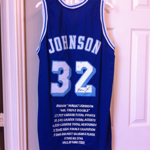 Other - ❌Traded❌Ervin "Magic" Johnson Auto Jersey