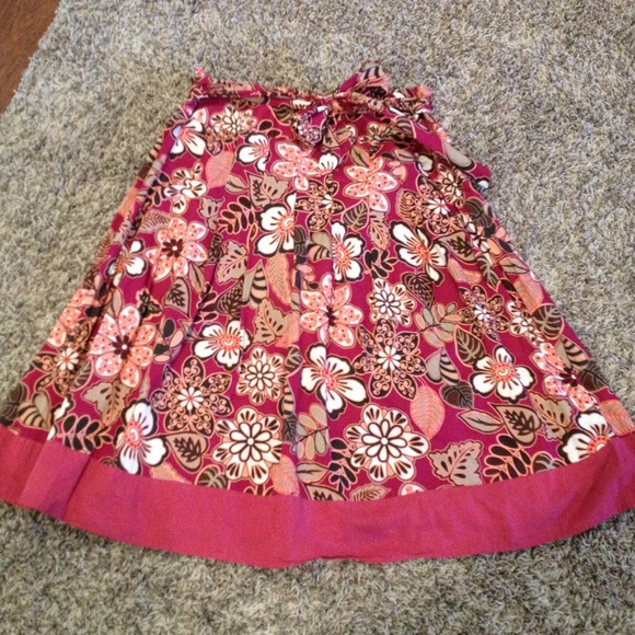 Floral skirt