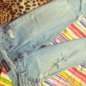 Abercrombie blue jean size 14.