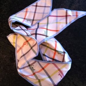 SOLD!! Coach pony tail scarf