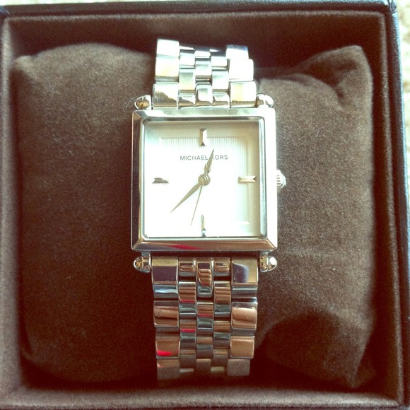 Silver Michael Kors watch