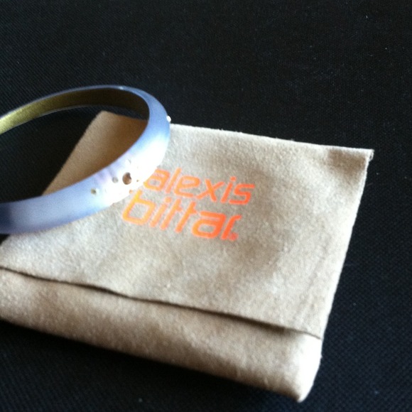 🚫 RESERVED 🚫Alexis Bittar Blue Tapered Bangle