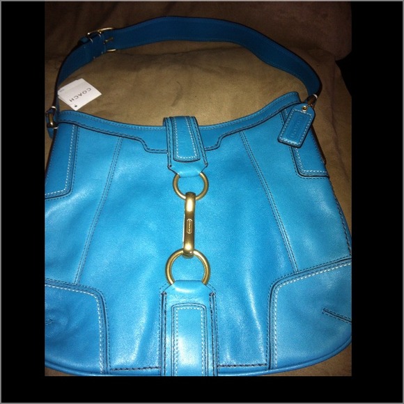 Coach Handbags - Coach Hamilton Leather Hobo