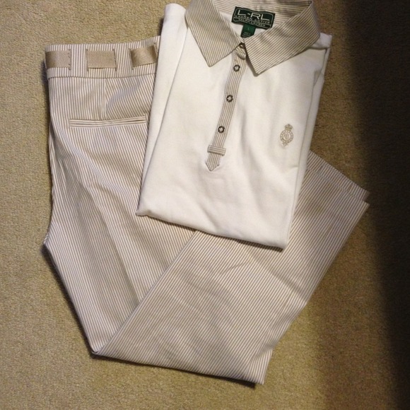 Capri and Ralph Lauren shirt bundle💥reduced💥2/23