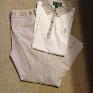 Capri and Ralph Lauren shirt bundle💥reduced💥2/23